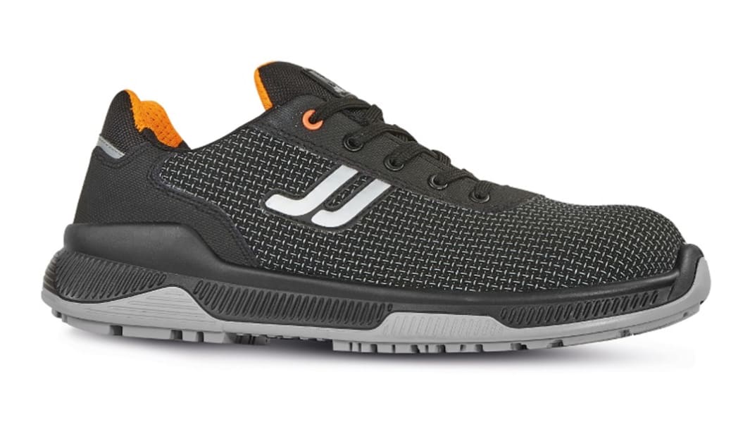 Jallatte JALNANO Unisex Black, Grey Composite  Toe Capped Safety Trainers, UK 4.5, EU 37