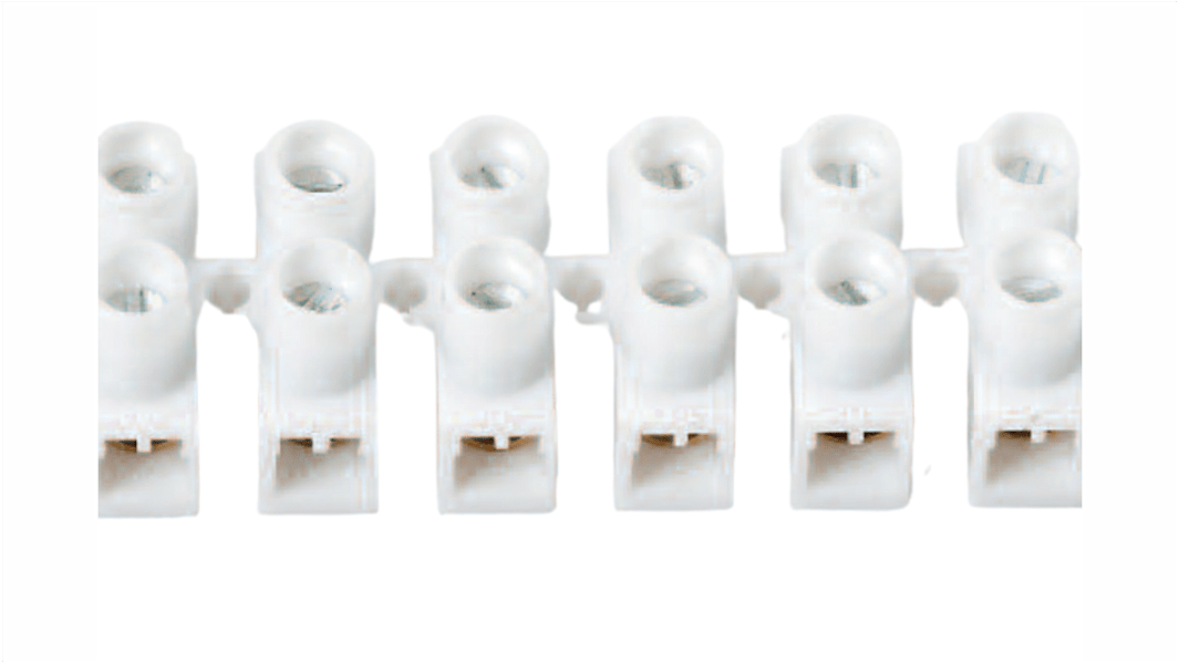 HellermannTyton Terminal Block, 12-Way, 30A, 16 mm Wire, Screw Termination