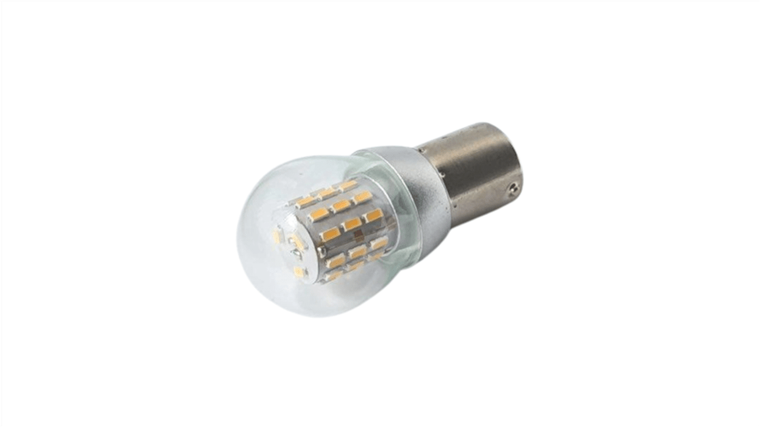Lampada LED a capsula CML Innovative Technologies con base BA15d, 10 → 30 V c.c., 3 W, col. Bianco
