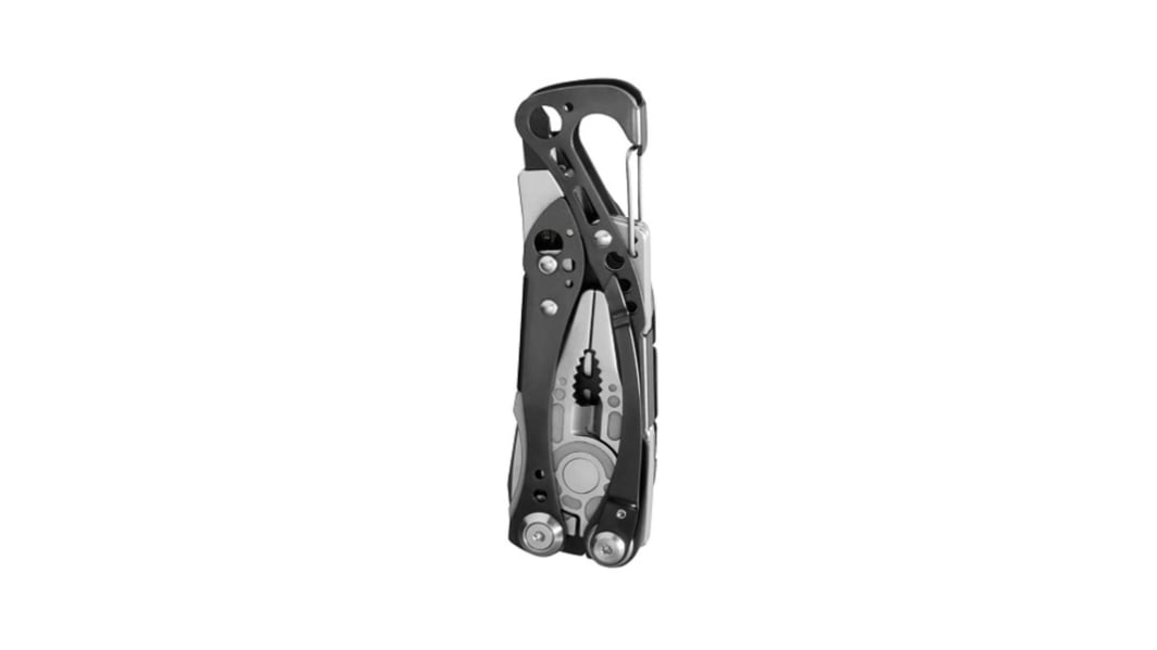 Coltello tascabile Leatherman, lama Standard in acciaio inossidabile da 66 mm, corpo in acciaio inossidabile