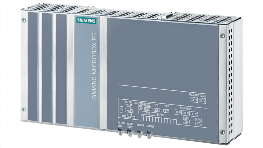 Computer industriale Siemens 6AG4141, Intel Celeron 133 x 262 x 55,5 mm 1,6 GHz, RAM 4000 MB, compatibile Windows 10