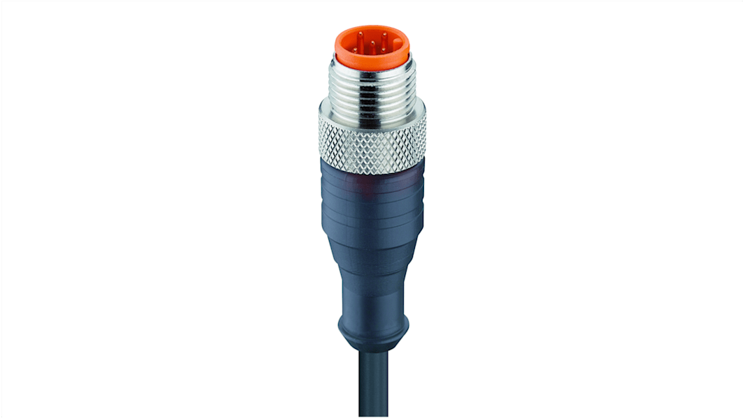 Lumberg Automation Straight Male 5 way M12 to Unterminated Sensor Actuator Cable, 5m