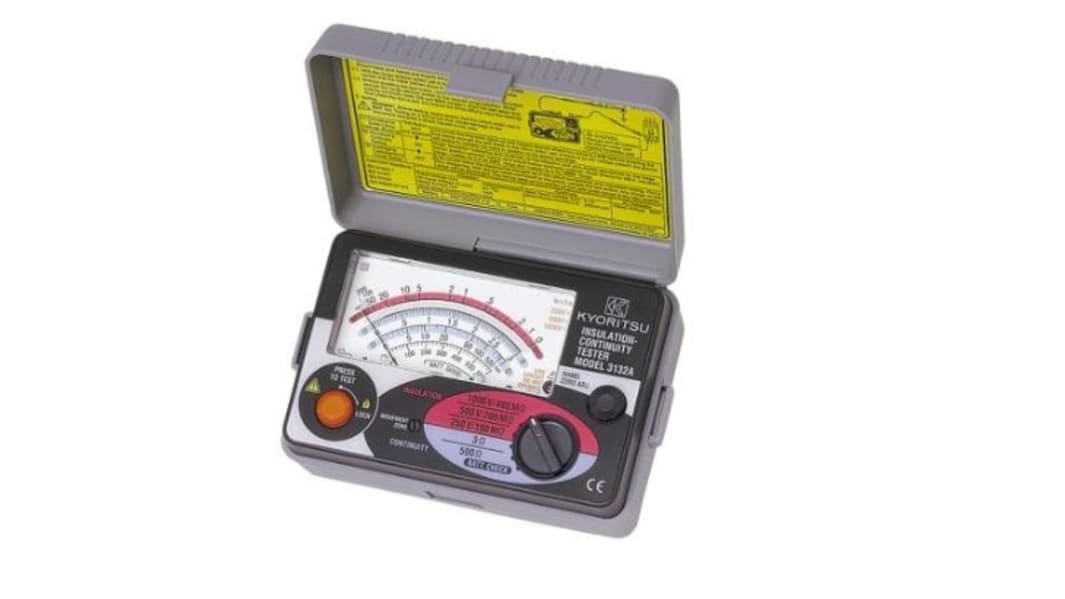 Comprobador de resistencia de aislamiento Kyoritsu K3132A, 1000V