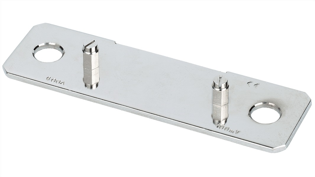 Socomec Plate Shunt, 100 A Max, 100mV Output