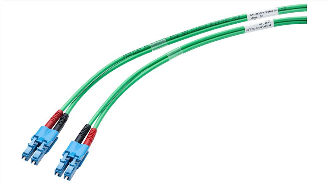Câble fibre optique Siemens, Longueur 1m, avec connecteur / LC, Mono-mode, 2 fibres