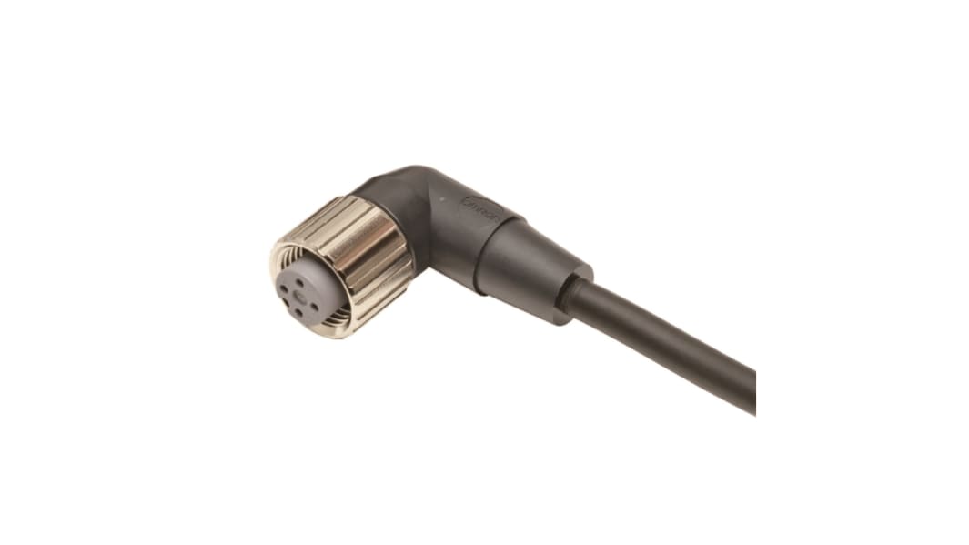 Omron XS2F konfektioniertes Sensorkabel 4-adrig, Buchse gewinkelt / offenes Ende, Länge 20m