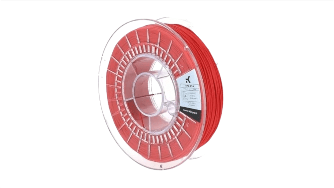 Kimya 2.85mm Red TPC-91A 3D Printer Filament, 750g