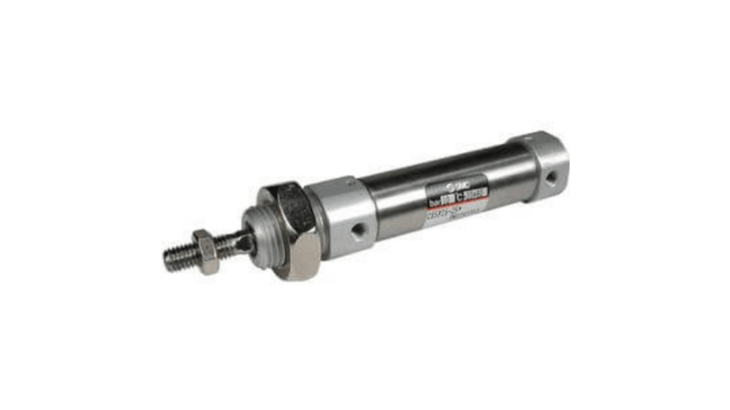 SMC ISO Standard Cylinder - 25mm Bore, 100mm Stroke, C85 Series, Double Acting