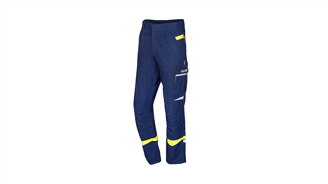 Sioen Uk Bangkok Navy Rain Trousers Waterproof, Windproof