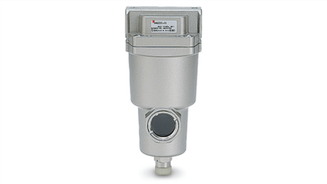 Filtre pneumatique SMC AFF8C, Filtration 5μm, G 3/8, 1500L/min., 1 MPa