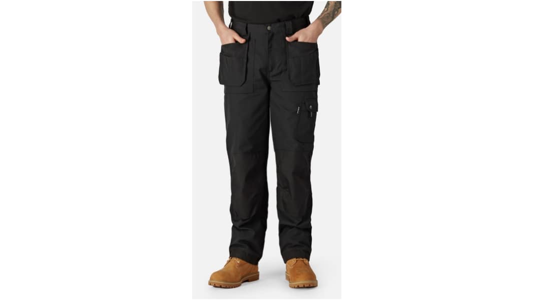 Pantalon de travail Dickies Eisenhower, Court, 38cm Homme, Noir