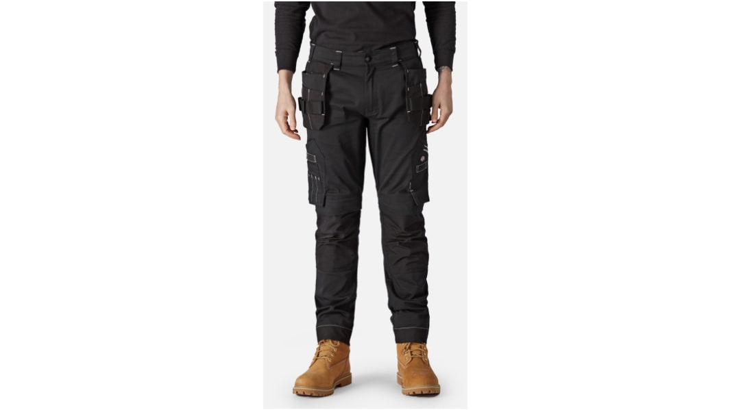 Pantaloni da lavoro Universal Flex Nero taglia Breve 36poll 36cm