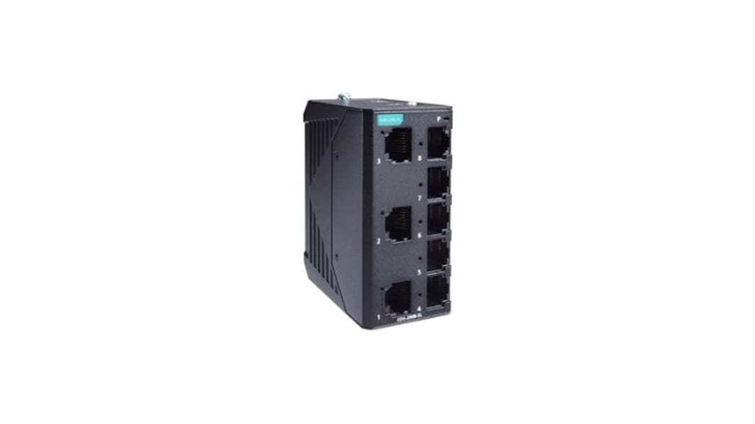 Switch Ethernet MOXA EDS-2008-EL, 8 ports