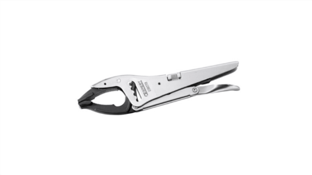 Expert by Facom Locking Pliers, 250 mm Overall, Lock Grip Tip, 17mm Jaw