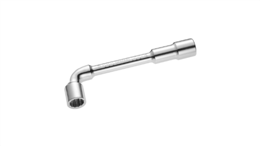 Expert by Facom 13 mm Round Socket Wrench with Ratchet Handle, 144 mm Overall