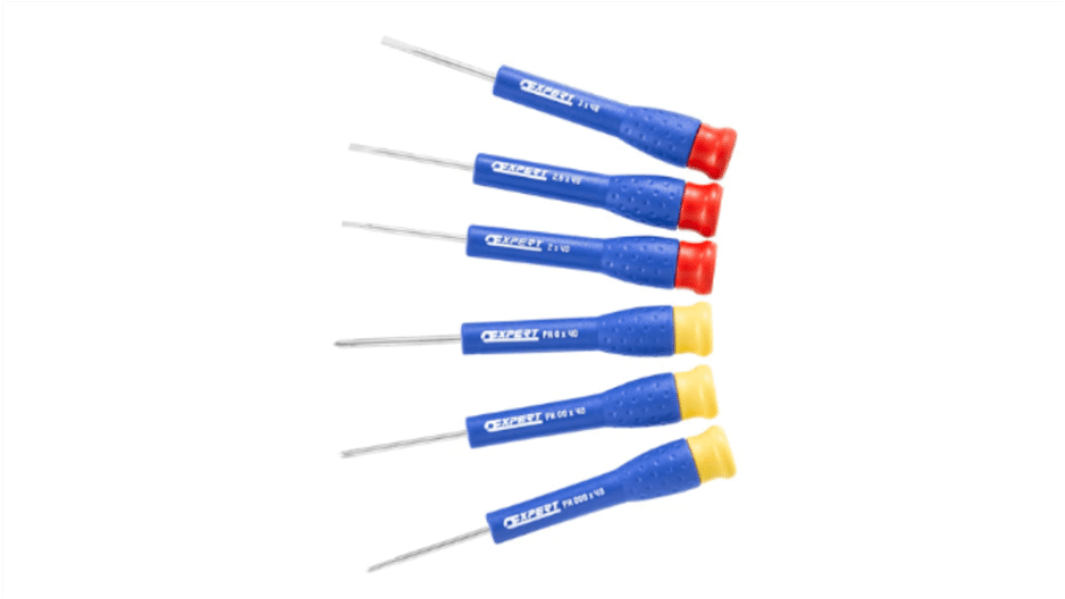 Expert by Facom Slotted Precision Screwdriver Set