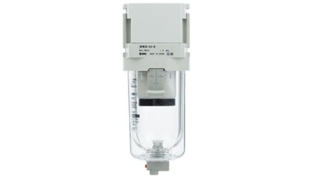 Filtre pneumatique SMC AFM-D Série, Filtration 5μm, G 3/8, 450L/min., 10 bar