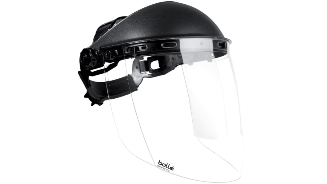 Obličejový štít čirý PC odklápěcí pro Obličej odolný proti nárazu Bolle Safety