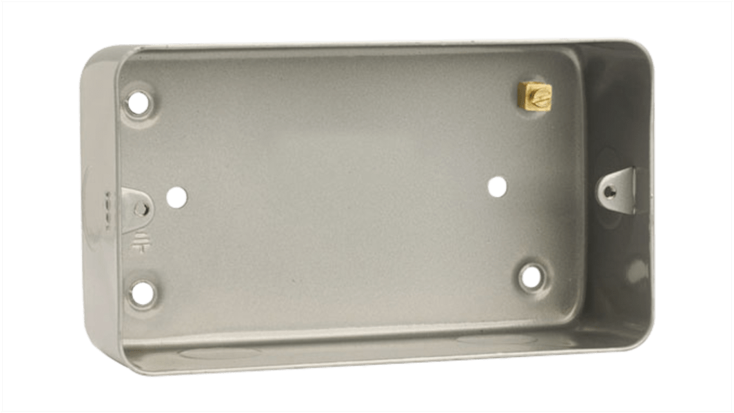 Entrée de conduit RS PRO 2 postes , BS, 136 x 76 x 40mm