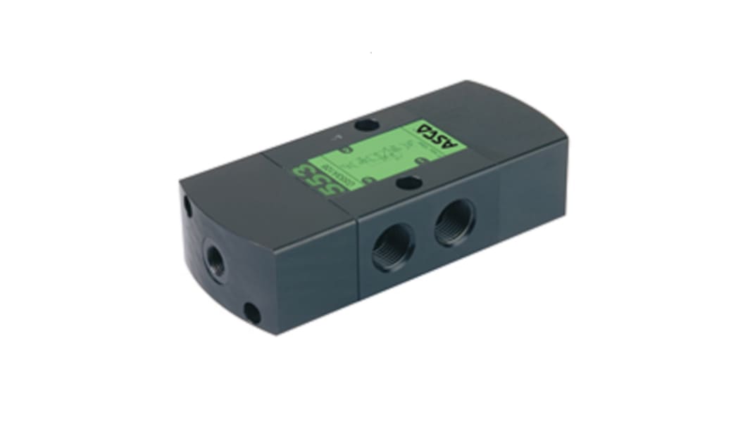 Vanne à tiroir EMERSON – ASCO série 551 fonction 3/2 Monostable, Pneumatique, G 1/4