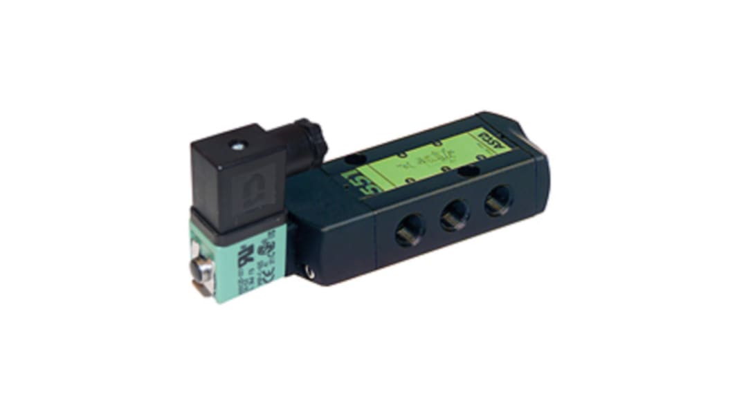 Vanne à tiroir EMERSON – ASCO série 511 fonction 5/2 Monostable, Electropneumatique, G 1/4