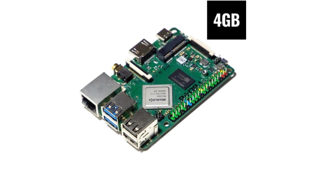 Okdo Einplatinencomputer ROCK 3 Modell A (4GB) Einplatinencomputer