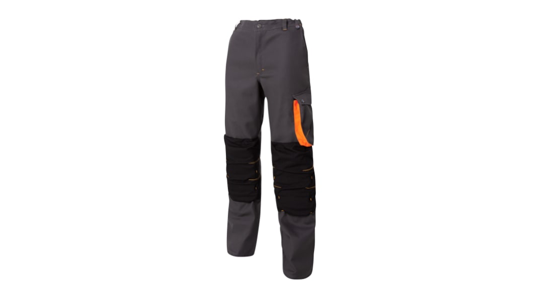 MOLINEL CHARCOAL / Grey Trousers Male 34-36in W