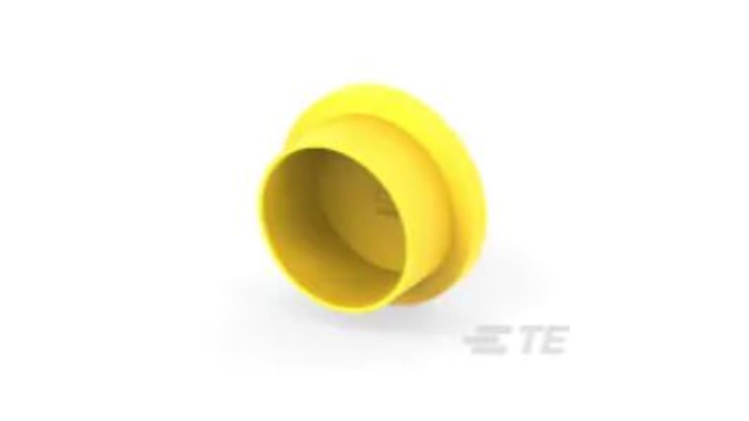 CAP CPC SIZE 17 PLUG YELLOW