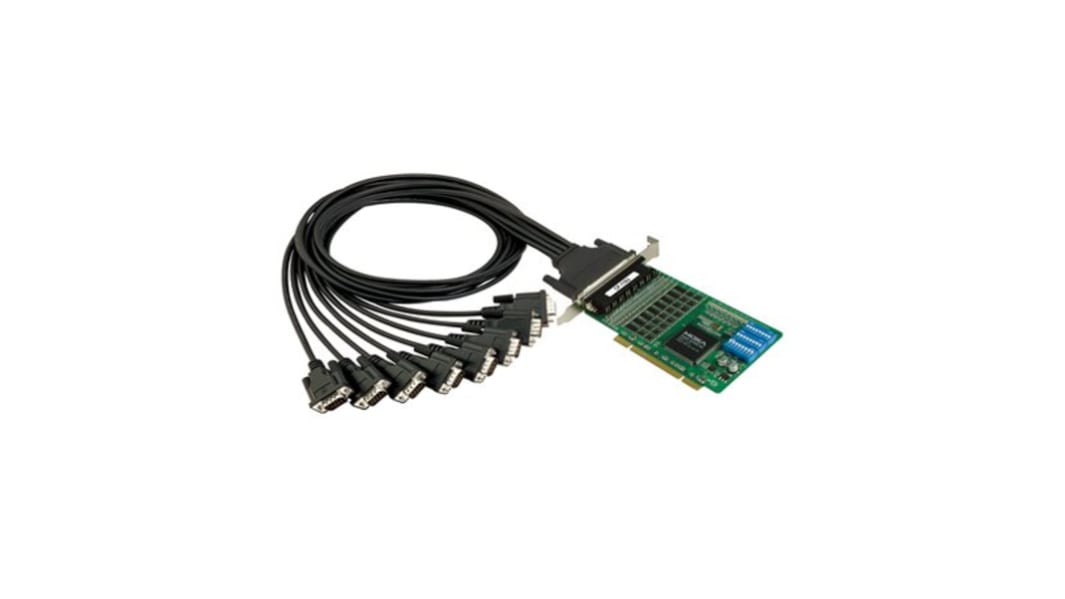 Carte série MOXA, vers 8 ports, RS232, RS422, RS485