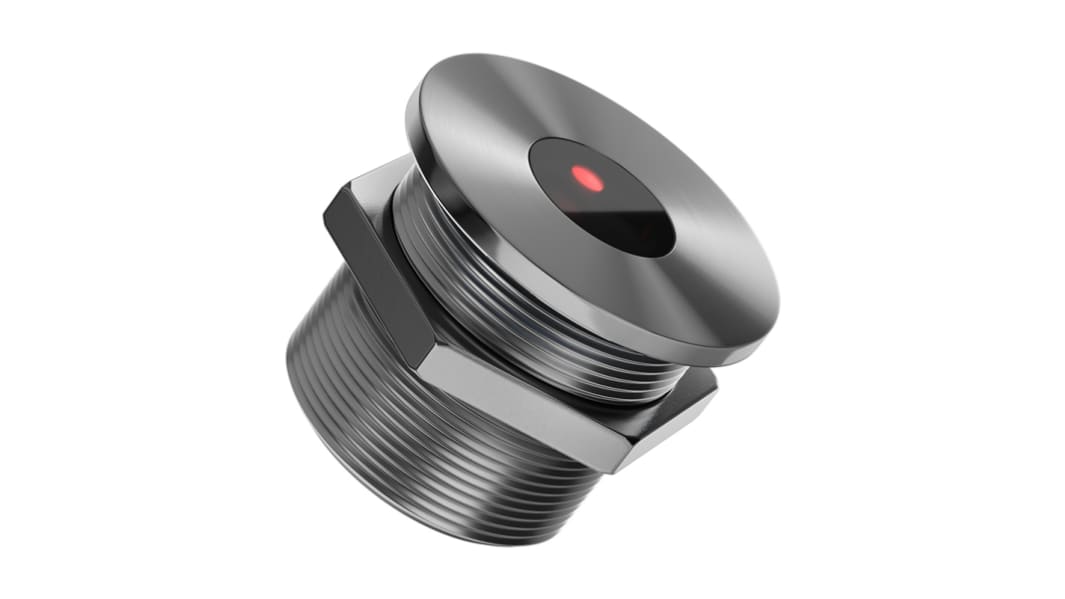 Piezo-kontakt, IP68, Naturlig aktuator, Standard åben kollektor, 1A, Fleksibel leder, -20 → +75°C