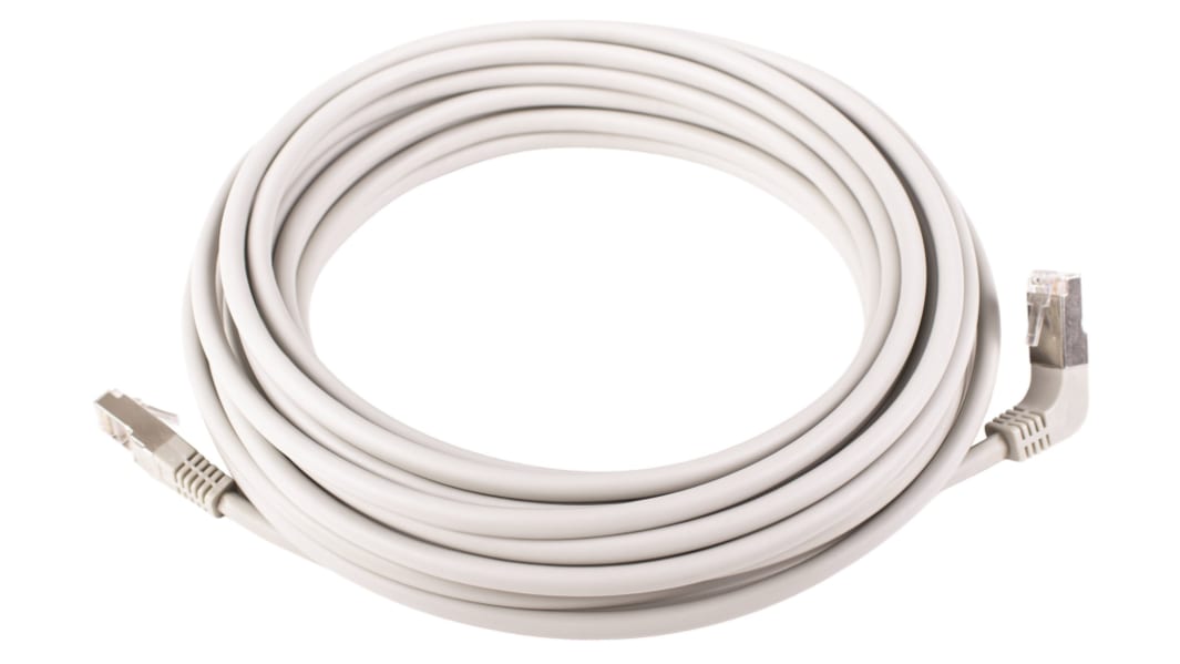 Cable Ethernet Cat6a S/FTP CAE Multimedia Connect de color Gris, long. 1m