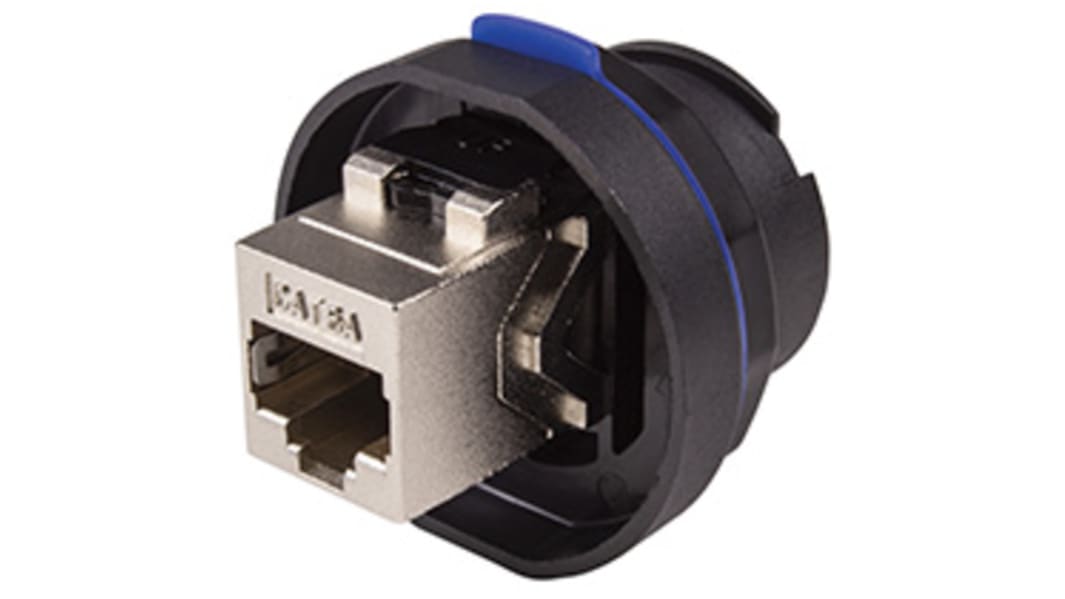 AXINDUS RJ-Kupplung, RJ45 Buchse, Cat.6a, 1 -Port, Geschirmt, Typ Kupplung RJ45 KAT.6A IP68