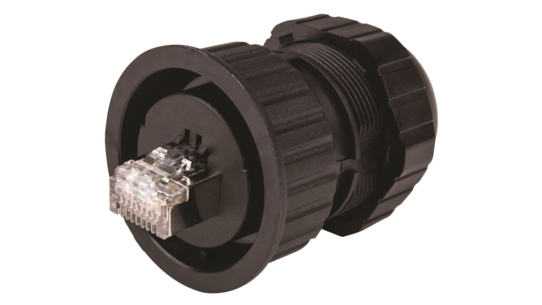 Connecteur Ethernet cat 6a AXINDUS Connecteur mâle, ports