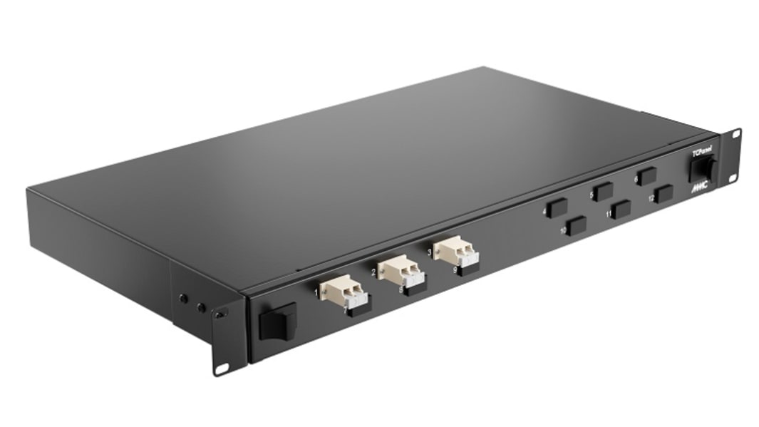 Panneau de brassage CAE Multimedia Connect, 6 ports, Connecteur LC, Duplex, Multimode