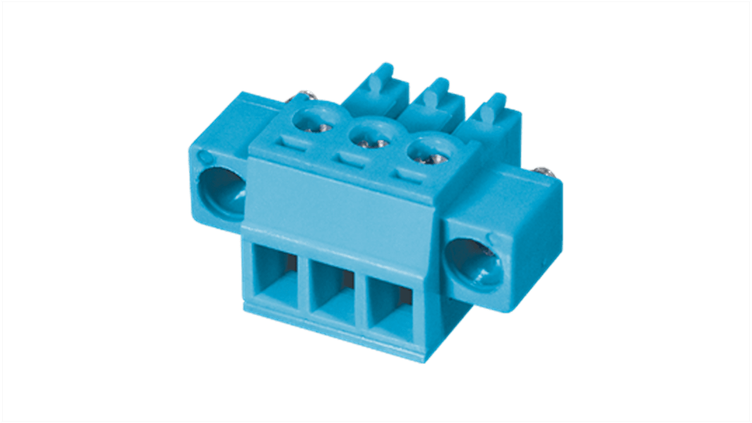 Same Sky Steckbarer Klemmenblock Steckverbinder 10-Kontakte 3.81mm-Raster