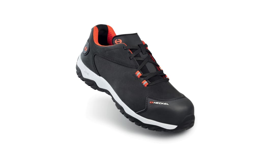 8888 MACSOLE® SPORT Men's Black, White Composite Toe Capped Safety Shoes, UK 6, EU 39