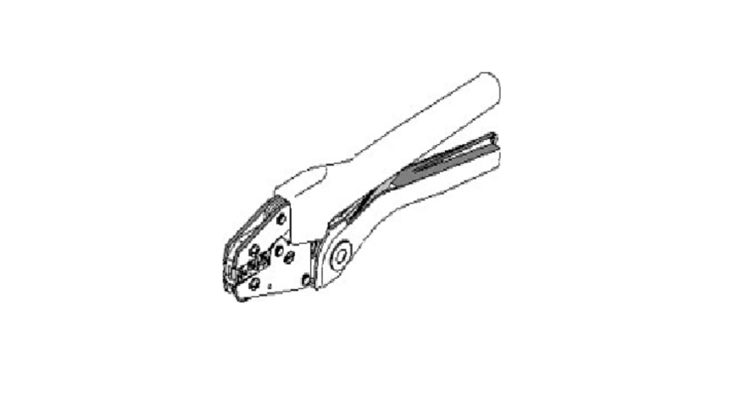 Pince à sertir Molex 207129 pour Connecteurs Insulkrimp, Connecteurs Avikrimp
