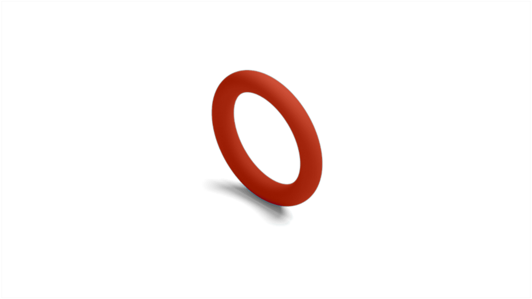 O-ring RS PRO in Silicone, Ø int. 33mm, Ø est. 35mm, spessore 1mm