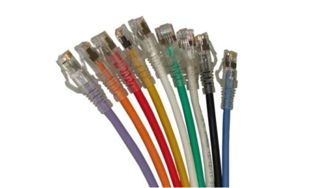 Cavo Ethernet Cat6a (F/UTP) Molex Premise Networks col. Giallo, L. 1.5m, Con terminazione