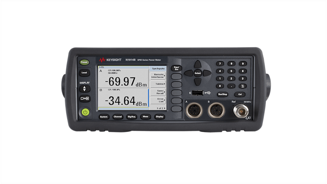 Keysight Technologies N1914B マイクロ波パワーメータ