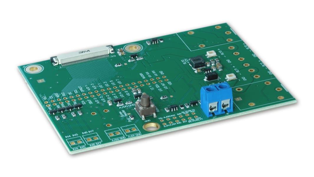 Display Visions Display-Interface Set I2C, RS232, SPI, USB Platine mit Level Shifter Komponenten, Display