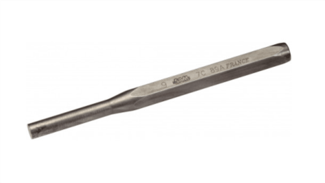 SAM Stempel, Ø 4,9 mm, 1-teilig, Länge 138 mm, Kurzer Durchschlag