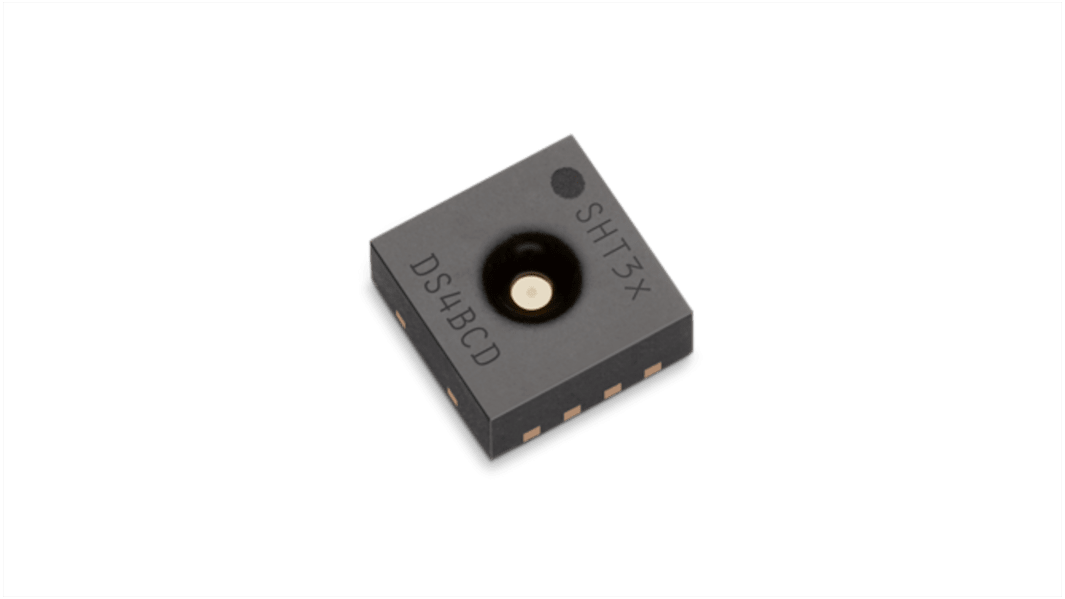 Sensirion Temperature and Humidity Sensor, Digital Output, Surface Mount, I2C