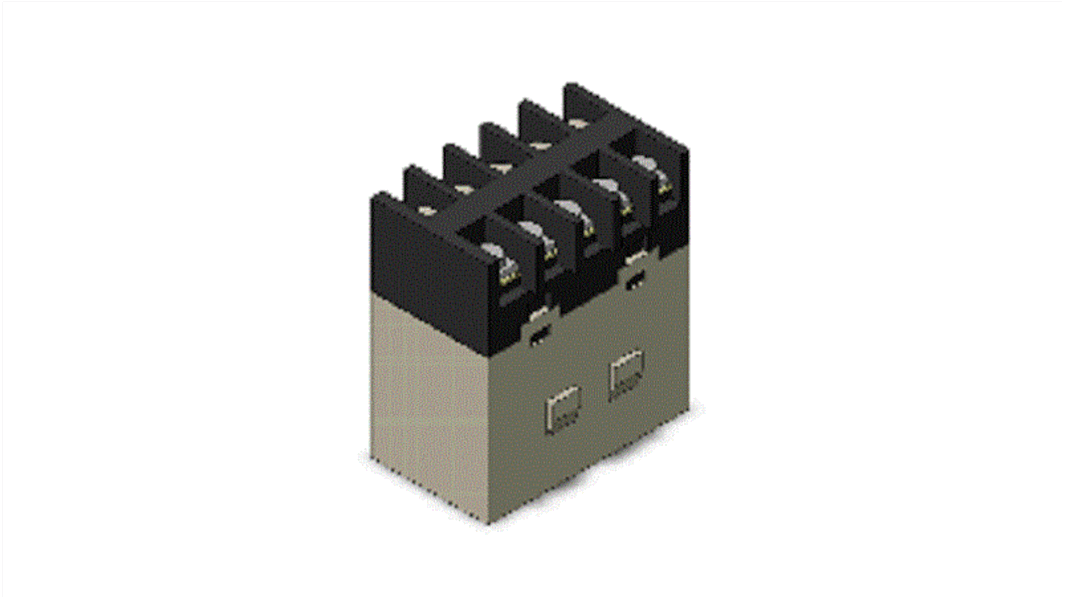Relé de potencia sin enclavamiento Omron de 2 polos, DPST-NC, DPST-NA, bobina 24V dc, 25A, Montaje en Panel