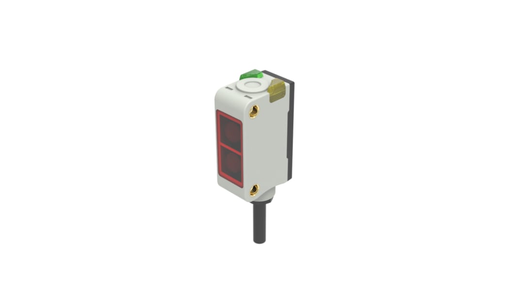 RS PRO Kubisch Optischer Sensor, Durchgangsstrahl, Bereich 20 m, NPN NONC Ausgang, Anschlusskabel, Hellschaltend