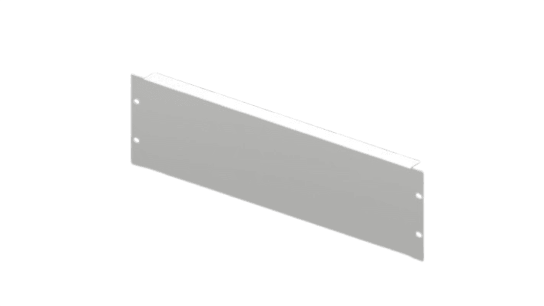 Panneau de montage sur Rack 3U Rittal DK7153, 482.6mm, RAL7035