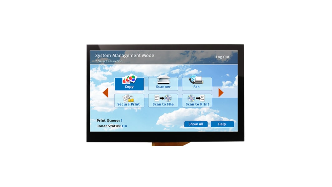NEWHAVEN DISPLAY INTERNATIONAL NHD-7.0-800480EF-ASXN#-CTP TFT LCD Colour Display / Touch Screen, 7in