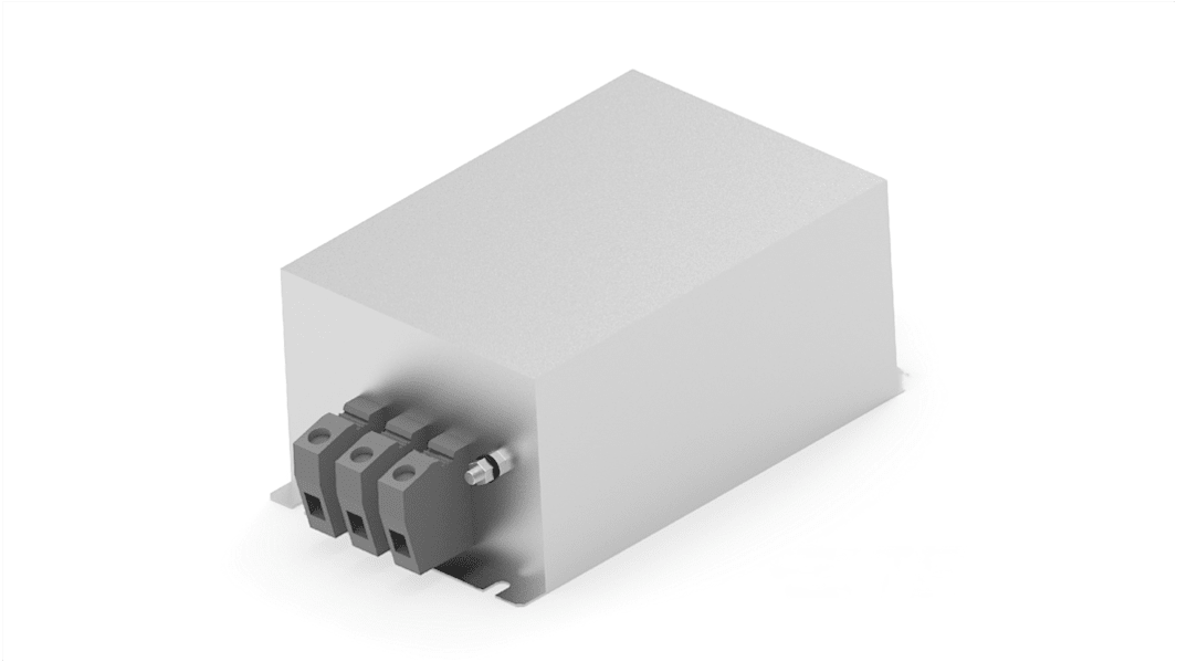 TE Connectivity, AHV 10A 760 V 50/60Hz, Chassis Mount EMI Filter, Terminal Block 3 Phase