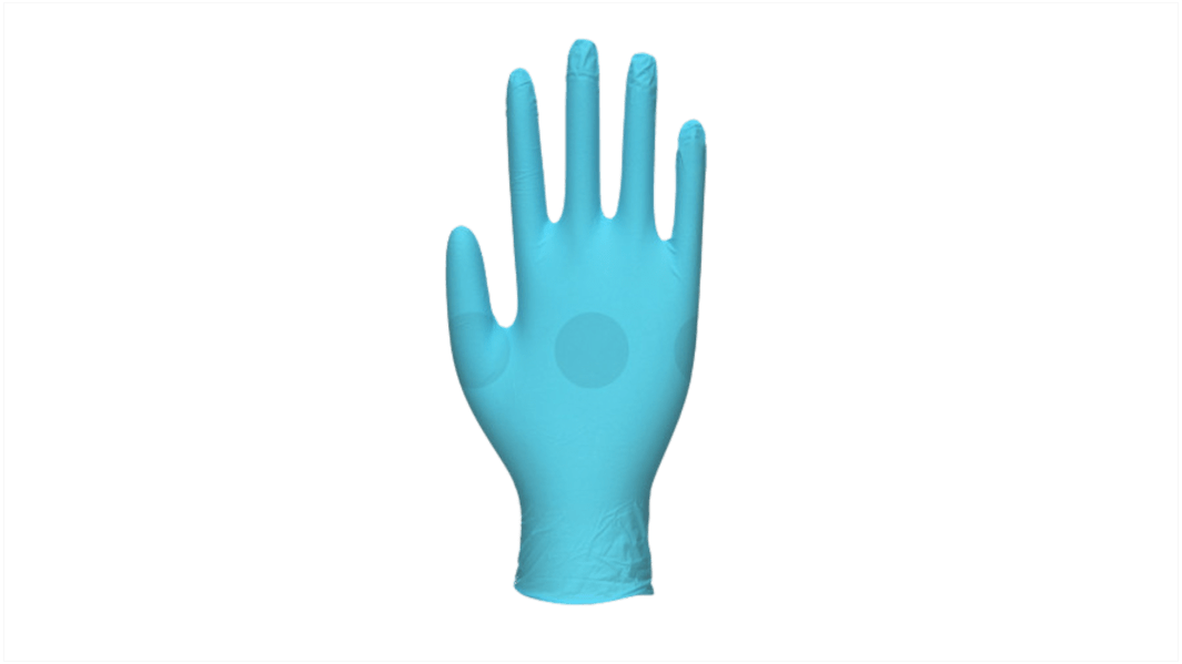Gants jetables Unigloves GS005*, Nitrile, Vinyle Non poudrés, x 100 gants