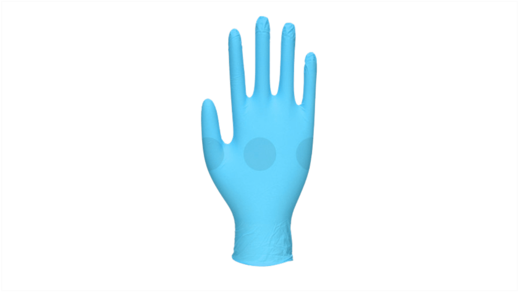 Gants jetables Unigloves GS021* taille L, Nitrile Non poudrés, x 100 gants